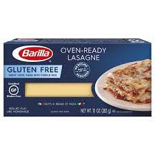 barilla pasta lasagne oven ready
