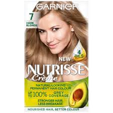 Here at byrdie, we find ourselves lusting after the current hair trends set by celebrities as well as hues inspired dark blonde hair. Garnier Nutrisse Creme Permanent Nourishing Hair Colour Dark Blonde 7 Clicks