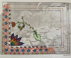 a carpet map azadeh akbari