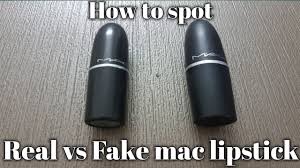 real vs fake mac lipstick how to spot