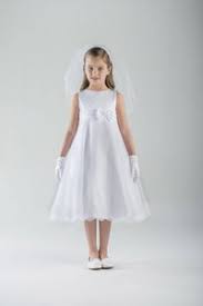 Us Angels White First Communion Dress 357 Size 8 No Accessories 69 Off Retail