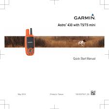 Garmin Astro 430 T5 Owners Manual Manualzz Com