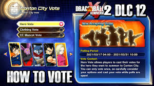 Unlock all dragon ball xenoverse 2 characters. How To Hero Vote In Dragon Ball Xenoverse 2 Dlc Pack 12 Legendary Pack 1 Free Update Characters Youtube