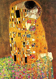 300 x 450 rozmiar (na 14 liczba): Puzzle 2 X 1000 El Pocalunek Dziewica Gustav Klimt