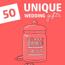 50 unique wedding gift ideas that are
