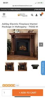 Ashley Electric Fireplace Mantel