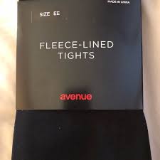 Avenue Fleece Lined Tights Nwt Size Avenue Ee Nwt