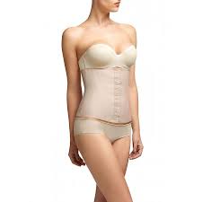 Squeem Perfect Waist Contouring Cincher Beige New Sizing 3 Sizes