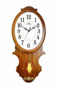 Designer Pendulum Wooden Wall Clock