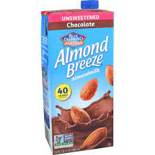 almond breeze chocolate unsweetened