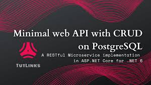 minimal web api with crud on postgresql