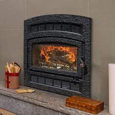 cast iron zero clearance wood stove