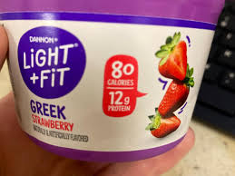 light fit strawberry greek yogurt