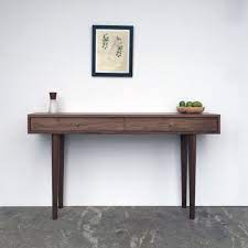 Solid Walnut Console Table