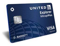 new united explorer card cardmembers