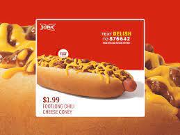 sonic offers 1 99 footlong chili