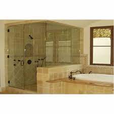 Ss Hinged Glass Cubicle Shower