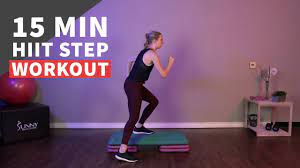 15 min hiit step workout for beginners