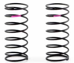 Kyosho Front Big Bore Shock Spring Pink Soft Package Of 2