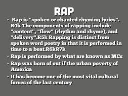 Rap poems and hip hop lyrics, a collection of rap poems to be spoken over music. Rap Poetry 101 By Heidi Mears