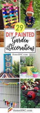 diy painted garden decoration ideas