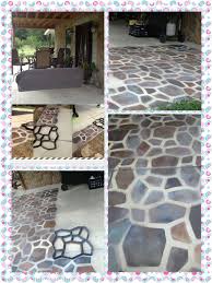 Spray Paint Concrete Floor Painted