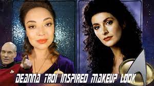 deanna troi inspired makeup look you