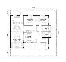Pchp 2016004 Floor Plan Pinoy House Plans