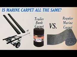 selecting trailer bunk carpet you
