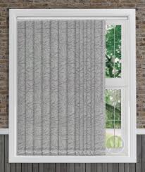 Bamboo Silver Vertical Blind Your