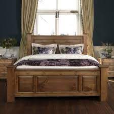 large solid oak ambassador bed frame