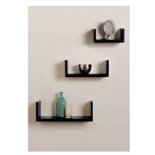 Buy U Shaped Wall Shelves Set Of 3