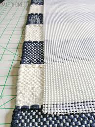 8 diy bathroom mats of fabric and yarn