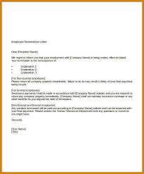 Employee Termination Letter is a template used by companies to     Letter Sample Employee Termination Letter for Attendance Free Download