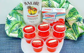 sonic watermelon jello shots with