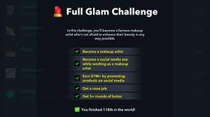 bitlife full glam challenge you