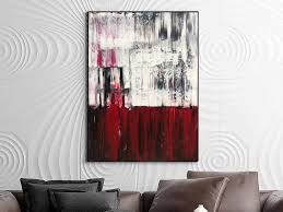Art Expressionism Painting Red