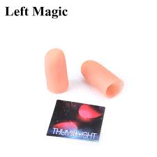 Us Magic Light Up Thumb Fingers Props Appearing Light Close Up Party Bar Trick Sumo Ci