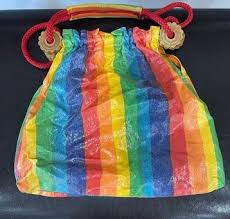 carpet bags of america waxy rainbow bag
