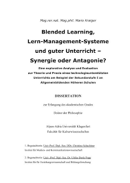 When you look at the dictionary entries. Blended Learning Lern Management Systeme Elsa Schule At