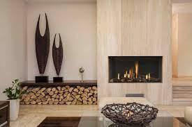 33 fireplace with wood storage info