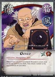 Genzo - C-008 - Common - 1st Edition - Diamond Foil - Naruto CCG Singles »  Curse of the Sand - Goat Cards