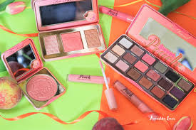 too faced sweet peach collection guide