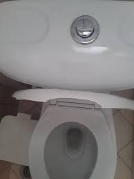 Toilet Seat Lid Piece Broken Off