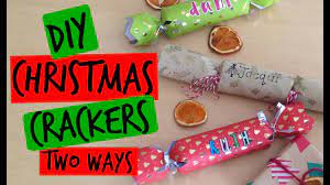 If you're hot at the dinner table you can have a fan to cool yourself down. Diy Christmas Crackers Two Ways Youtube
