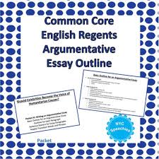  th grade Argument Claims Writing Rubric   Common Core Standards