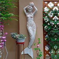 1000mm Large Outdoor Mermaid Wall Decor