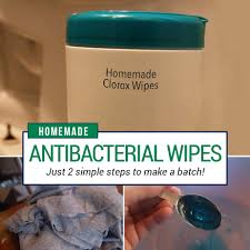 homemade antibacterial wipes make