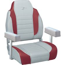 Back Boat Seat With Optional Arm Rests