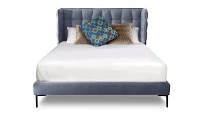 alfi upholstered slat bed frame select